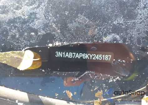 2019 Nissan Sentra S из США, поврежденный, VIN 3N1AB7AP6KY245187